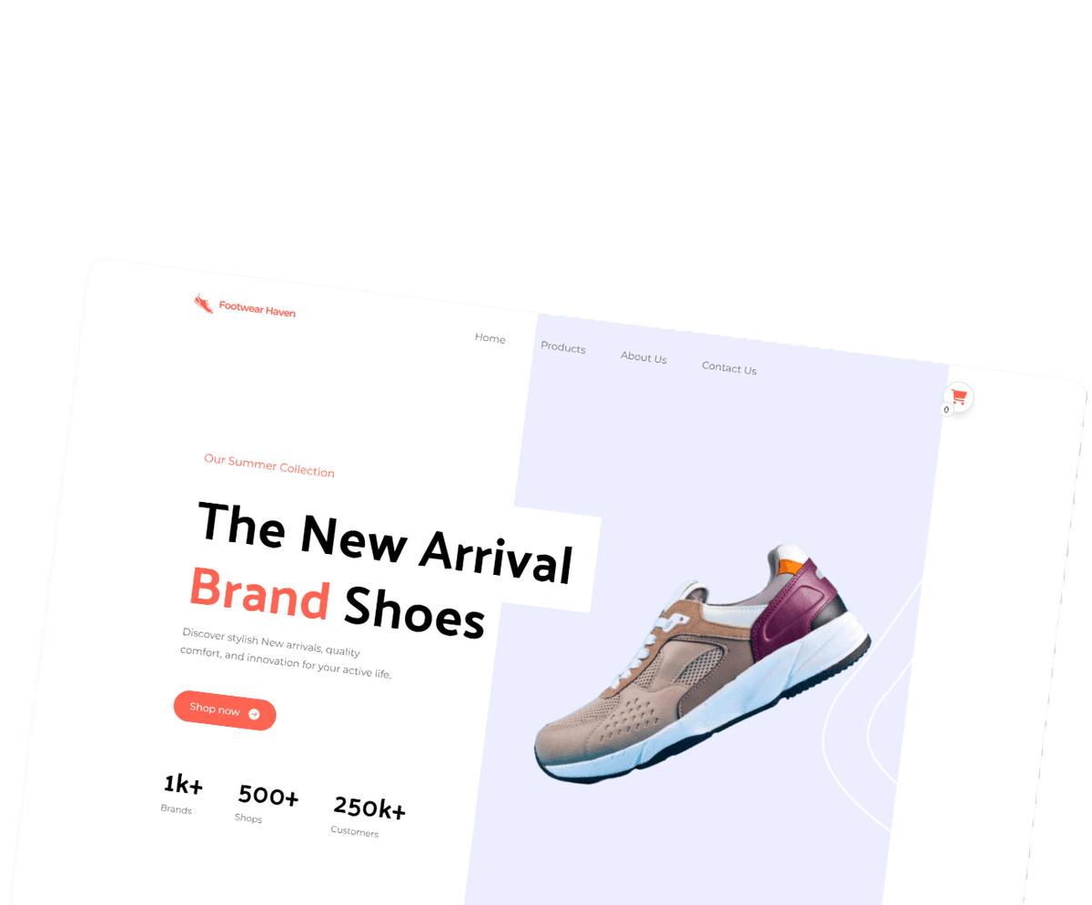 Footwear Heaven e-commerce Website